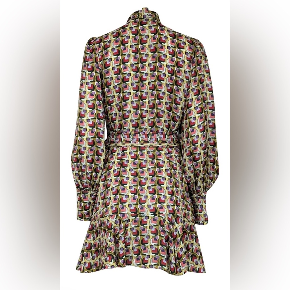 Alexis Multicolor Geometric Mini Dress - Picture 2 of 4